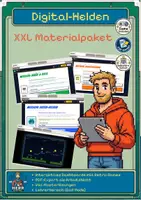 Vorschau - Unterrichtsreihen - Informatik Paket XXL – Codierung & Binär Bundle Klasse 7/8 - Deckblatt