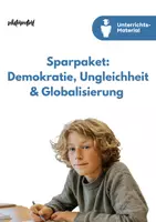 Vorschau - Unterrichtsreihen - Demokratie, Ungleichheit & Globalisierung - Politik & Wirtschaft Bundle - Deckblatt