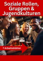 Vorschau - Arbeitsblätter - Zusammenleben in sozialen Gruppen 📦 - Deckblatt