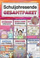 Vorschau - Stundenentwürfe - Schuljahresende - Deckblatt