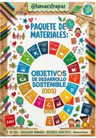Vista previa - Unidades / Secuencias / Situaciones de Aprendizaje - Paquete de materiales ODS (Objetivos de Desarrollo Sostenible) - Portada