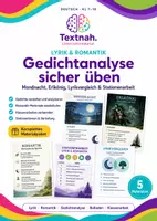 Vorschau - Stundenentwürfe - Lyrik und Romantik MaMaterialpaket Deutsch – Mondnacht, Erlkönig, Lyrikvergleich & Stationenarbeit - Deckblatt