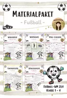 Vorschau - Arbeitsblätter - wachsendes Materialpaket: Fußball Weltmeisterschaft (Klasse 1-4) - Deckblatt