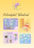 Vorschau - Poster - Großes Tafelmaterial-Paket: Morgenkreis & Tagesstruktur - Deckblatt