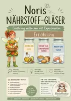 Vorschau - Stundenentwürfe - Materialpaket: 3 Experimente zu den wichtigsten Nährstoffen + Test - Noris Nährstoffgläser - Deckblatt