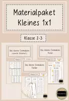 Vorschau - Mal- und Bastelvorlagen - Materialpaket - Kleines Einmaleins - Deckblatt