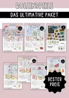 Vorschau - Spiele - Großes Rollenspiel-Paket für Kinder - Deckblatt