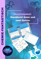Vorschau - Arbeitsblätter - Materialpaket: Steckbrief Ester und 2 Quizze - Deckblatt