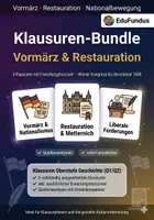 Vorschau - Klassenarbeiten - Klausur Bundle Vormärz & Restauration – Nationalismus, Riemann, Gentz & Metternich | Geschichte Oberstufe (Q1/Q2) inkl. Erwartungshorizont - Deckblatt