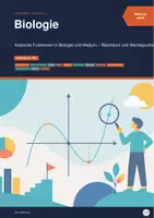 Vorschau - Arbeitsblätter - Kubische Funktionen in Biologie und Medizin – Wachstum, Prozesse und Wendepunkte verstehen - Deckblatt
