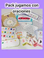 Vista previa - Juegos / Gamificación - Pack jugamos con oraciones - Portada