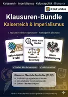 Vorschau - Klassenarbeiten - Klausuren Oberstufe: Kaiserreich & Imperialismus – Komplettpaket - Deckblatt