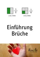 Vorschau - Arbeitsblätter - Materialpaket "Einführung Brüche in der Grundschule" - Deckblatt