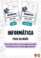 Vista previa - Unidades / Secuencias / Situaciones de Aprendizaje - Pack bilingüe: Informàtica - Iniciació a la programació (català i castellà) - Portada