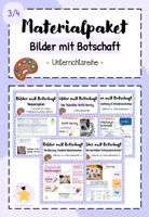 Vorschau - Stundenentwürfe - Materialpaket: Bilder mit Botschaft (Kl. 3/4) - Sketchmarker - Keith Haring - Deckblatt