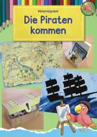 Vorschau - Mal- und Bastelvorlagen - Kunst Materialpaket, die Piraten kommen, Grundschule - Deckblatt