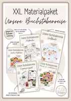 Vorschau - Arbeitsblätter - XXL Materialpaket - Unsere Buchstabenreise - Deckblatt