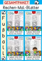 Vorschau - Arbeitsblätter - Fußball WM 2026 - Deckblatt