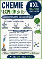 Vorschau - Stundenentwürfe - XXL-Materialpaket Chemie Sek I: 11 Arbeitsblätter für Schülerexperimente - Deckblatt