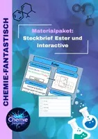 Vorschau - Arbeitsblätter - Materialpaket: Steckbrief Ester und Quiz - Deckblatt