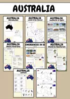 Vorschau - Arbeitsblätter - Materialpaket - AUSTRALIA - Deckblatt