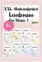 Vorschau - Spiele - XXL-Materialpaket Lesedomino Klasse 1 - Deckblatt