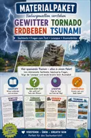 Vorschau - Arbeitsblätter - Gewitter, Tornado, Erdbeben & Tsunami – Lesepaket für Klasse 3–4 - Deckblatt