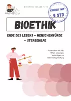 Vorschau - Arbeitsblätter - Paket Bioethik | Ende des Lebens | Menschenwürde | Sterbehilfe - Deckblatt