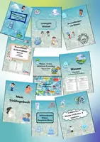 Vorschau - Stundenentwürfe - Wasser – XXL Bundle für die Grundschule | Lernzirkel, Spiele, Lesetexte, Arbeitsblätter & Wassersparen Klasse 2–4 - Deckblatt