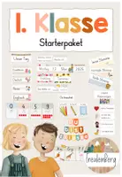 Vorschau - Arbeitsblätter - 1. Klasse - Starterpaket - Deckblatt