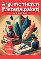 Vorschau - Arbeitsblätter - Argumentieren (Arbeitsheft) - Deckblatt