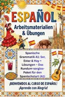 Vorschau - Unterrichtsreihen - Spanische Grammatik A1: Ser, Estar & Hay + Lösungen – Das Rundum-sorglos-Paket für den Spanischstart (A1) - Deckblatt