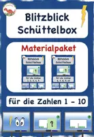 Vorschau - Präsentationen/Tafelbilder - Blitzblick Schüttelbox - Zahlzerlegung 1-10 - Deckblatt