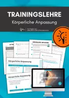 Vorschau - Arbeitsblätter - Grundlagen der Trainingslehre ⎮ Körperliche Anpassung - Materialpaket für Klasse 10 bis 13 - Deckblatt