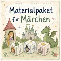 Vorschau - Arbeitsblätter - Materialpaket: Märchen - Deckblatt