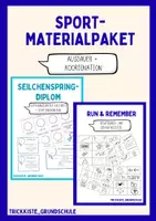 Vorschau - Stundenentwürfe - Materialpaket: Sportspiele - Deckblatt