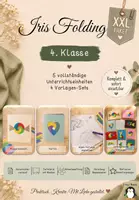 Vorschau - Stundenentwürfe - XXL-Paket - Iris Folding - Werken und Gestalten - 4. bis 6. Klasse - Deckblatt