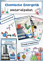 Vorschau - Arbeitsblätter - Chemische Energetik Materialpaket: exotherme und endotherme Reaktionen, Aktivierungsenergie, Reaktionsenthalpie & Katalysatoren - Deckblatt