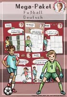 Vorschau - Arbeitsblätter - Fußball WM 2026 | Deutsch Grundschule Lesen Schreiben - Deckblatt