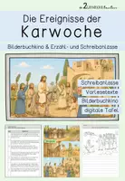 Vorschau - Unterrichtsreihen - Materialpaket Bilderbuchkino Karwoche - Deckblatt
