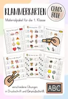 Vorschau - Spiele - Buchstabeneinführung - Klammerkarten Materialpaket - Deckblatt