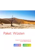 Vorschau - Mal- und Bastelvorlagen - Materialpaket: Wendekreiswüsten - Deckblatt