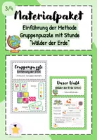 Vorschau - Stundenentwürfe - Materialpaket: Gruppenpuzzle/STEX mit Unterrichtsstunde "Wälder der Erde" - Deckblatt
