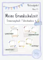 Vorschau - Arbeitsblätter - Meine Grundschulzeit Klasse 1-4 - Erinnerungsbuch / Schreibanlässe - Deckblatt