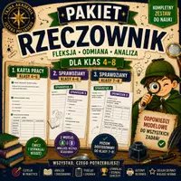 zapowiedź - Rzeczownik – MEGA PAKIET kl. 4–8 - obwoluta