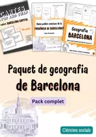 Vista previa - Unidades / Secuencias / Situaciones de Aprendizaje - Pack Barcelona - Què en saps de la província? (en català) - Portada