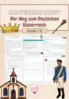 Vorschau - Arbeitsblätter - Der Weg zum Deutschen Kaiserreich - Deckblatt
