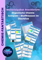 Vorschau - Arbeitsblätter - Materialpaket Steckbriefe: Organische Chemie kompakt – Stoffklassen im Überblick - Deckblatt
