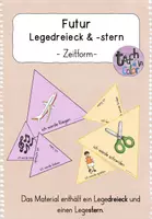 Vorschau - Stationenlernen - Materialpaket - Futur - Legematerial - Deckblatt