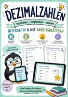 Vorschau - Arbeitsblätter - Materialpaket - Dezimalbrüche/ Dezimalzahlen (Umwandeln,Vergleichen,Runden) - Deckblatt